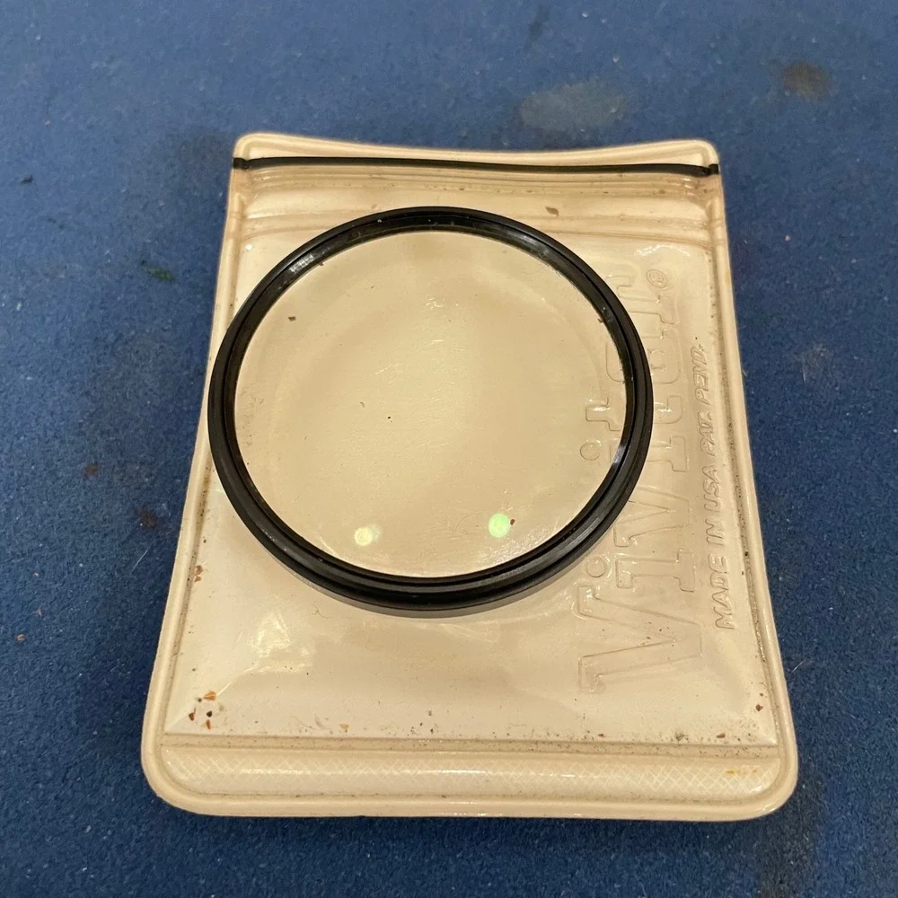 Vivitar VMC UV-HAZE 55mm Camera Lens Filter Made in USA Black Ring